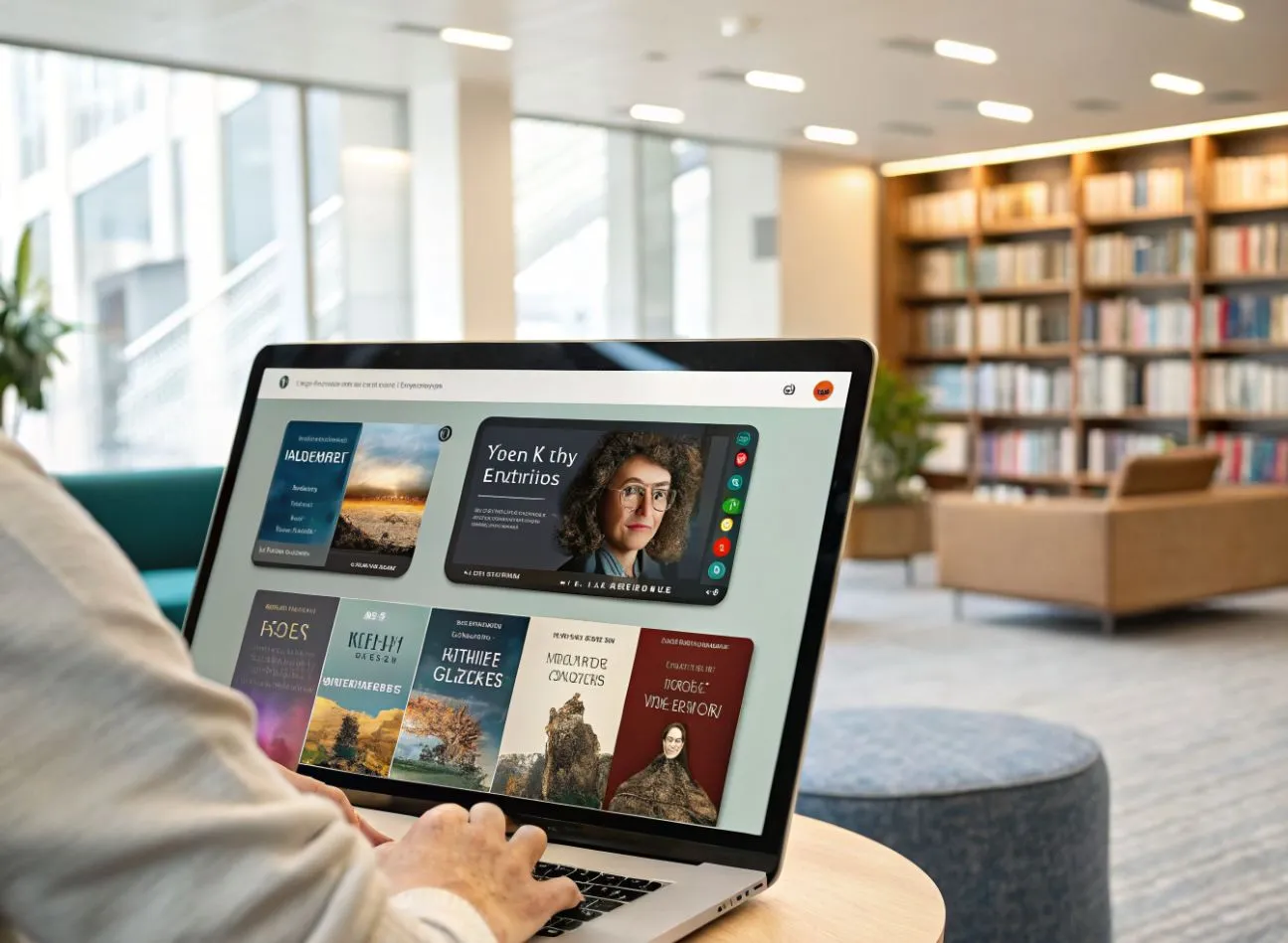 Cómo descubrir nuevos autores en una biblioteca virtual